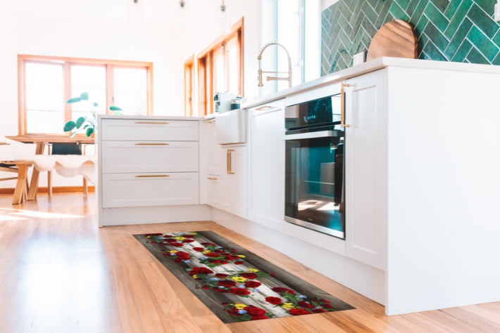 Tappeti Cucina Moderni e Antiscivolo | Passatoie PVC #475C.DOROTEA