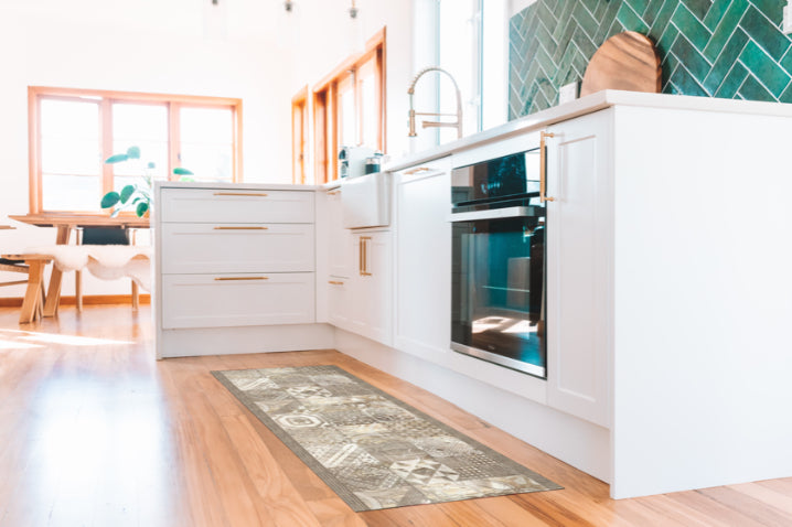 Tappeti Cucina Moderni e Antiscivolo | Passatoie PVC #476C.ATELIER