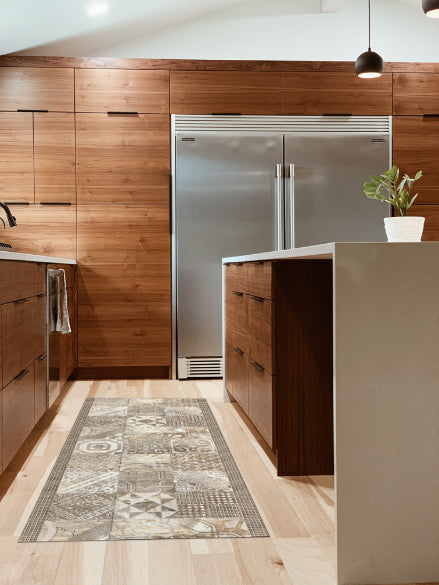 Tappeti Cucina Moderni e Antiscivolo | Passatoie PVC #476C.ATELIER