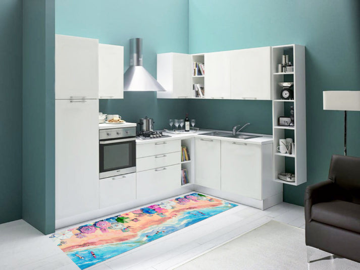 Tappeti Cucina Moderni e Antiscivolo | Passatoie PVC Spiaggia