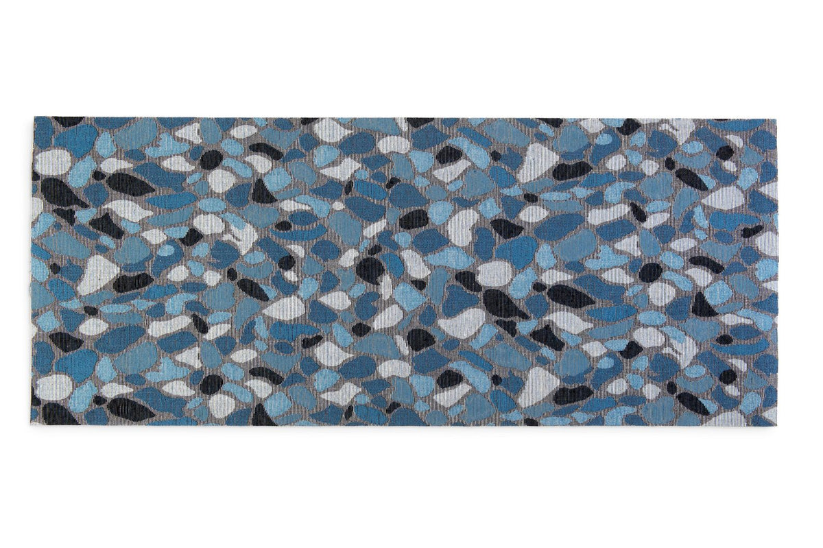 Tappeti Cucina Moderni e Antiscivolo | Passatoie PVC Granito Blu