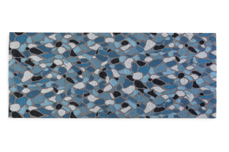 Tappeti Cucina Moderni e Antiscivolo | Passatoie PVC Granito Blu