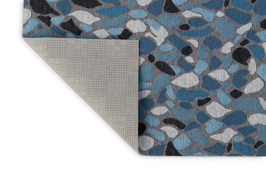 Tappeti Cucina Moderni e Antiscivolo | Passatoie PVC Granito Blu