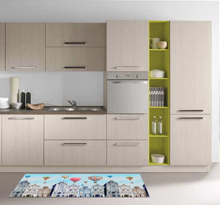Tappeti Cucina Moderni e Antiscivolo | Passatoie PVC Mongolfiera