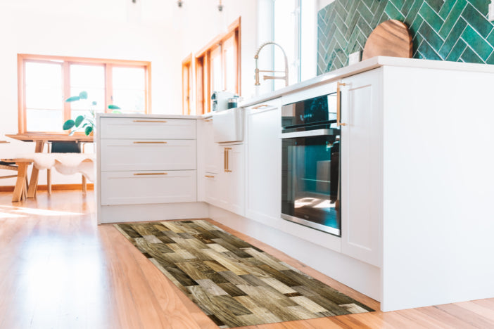 Tappeti Cucina Moderni e Antiscivolo | Passatoie PVC Pavimento Legno