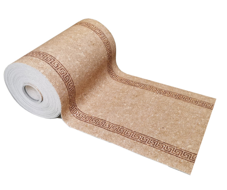 Tappeti Cucina Moderni e Antiscivolo | Passatoie PVC Tinta Unita Beige