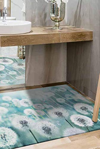 Tappetino Bagno Antiscivolo MIULEE - 2 Pezzi 40x60 Cm, Ciniglia Assorbente, Lavabile, Colore Blu Navy - Foto 5