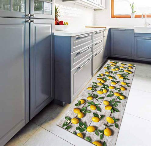 Tappeto Cucina Antiscivolo Lavabile Made in Italy - Fantasie colorate