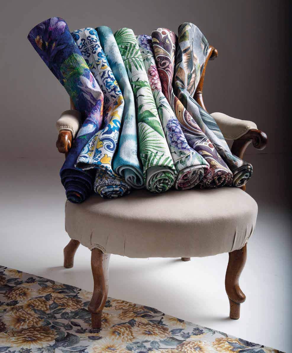 Tappeto Da Cucina Riciclato Eco - Motivo Lavanda, Antiscivolo, Lavabile, Made In Italy (50x300 Cm) - Foto 2