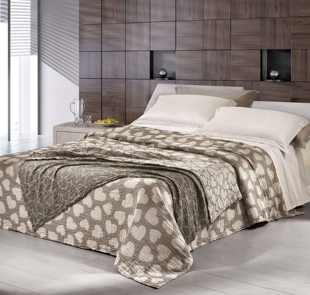 Telo Arredo Copriletto per Letto Matrimoniale – Granfoulard Copritutto No Stiro