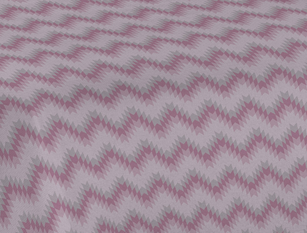 Lenzuolo Copriletto Estivo con Fantasia Geometrica in Cotone Piquet