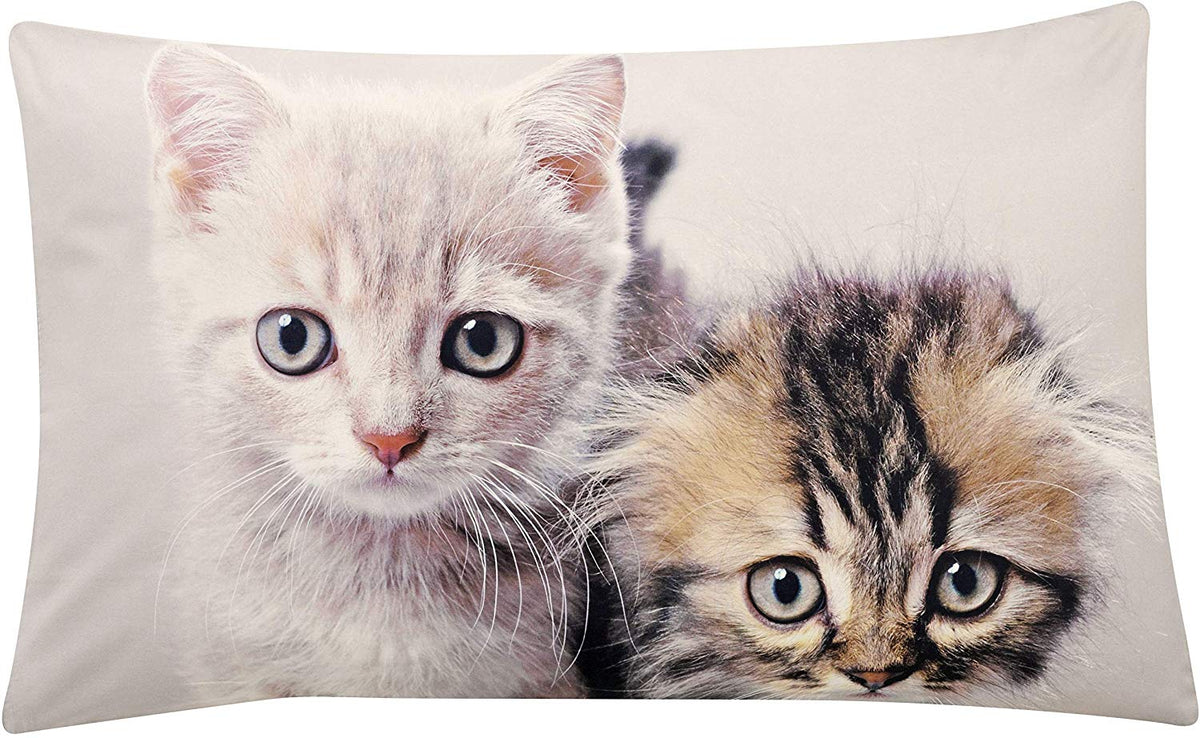 Set Lenzuola in Cotone con Gattini - Completo Letto Made in Italy