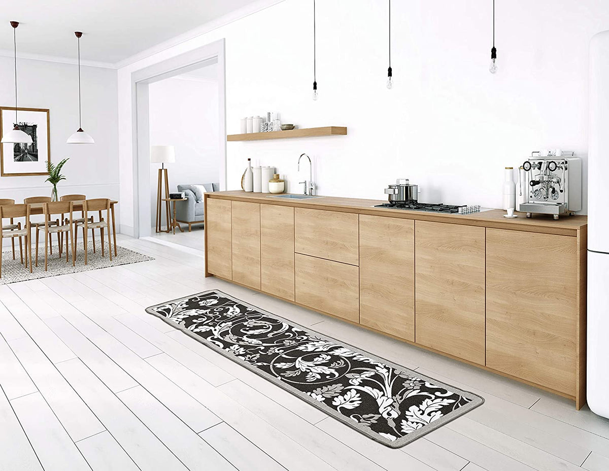 Tappeto Cucina Antimacchia e Antiscivolo | Fantasia Foliage