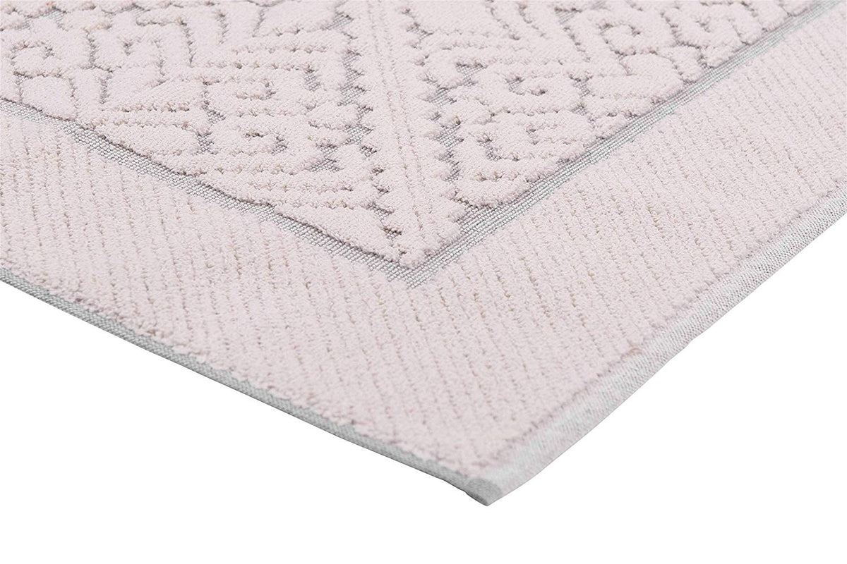 Tappeto Bagno in Cotone Assorbente | Decorazione Geometrica