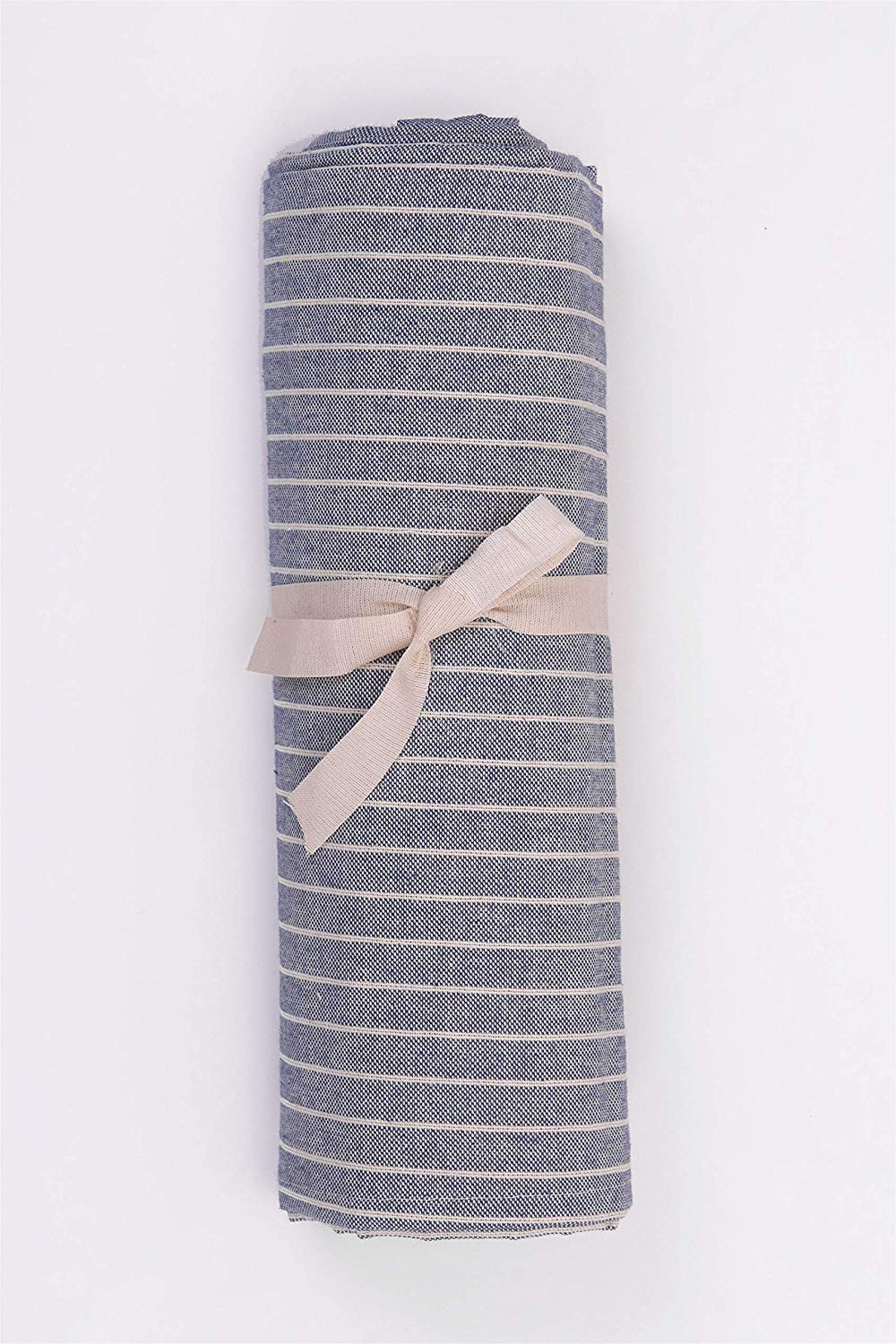 Telo Arredo Copritutto in Cotone a Righine - Perfetto come Copriletto o Copridivano