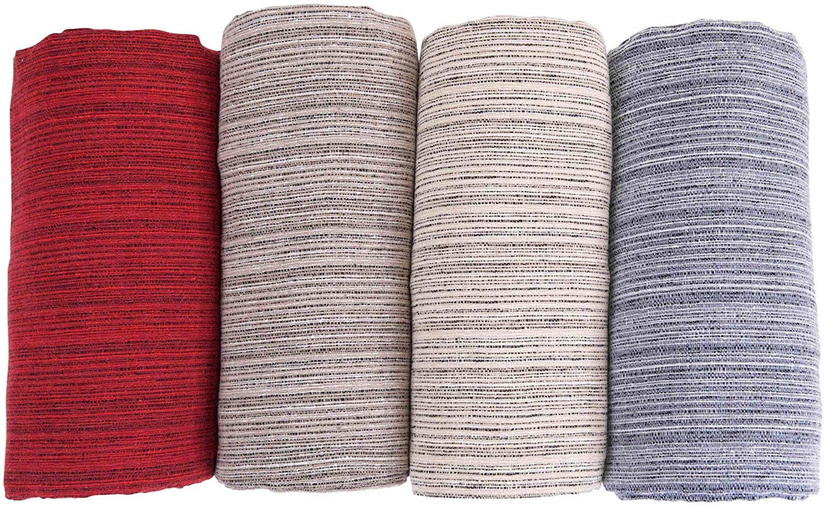 Telo Granfoulard Copriletto / Copridivano in Cotone a Tinta Unita