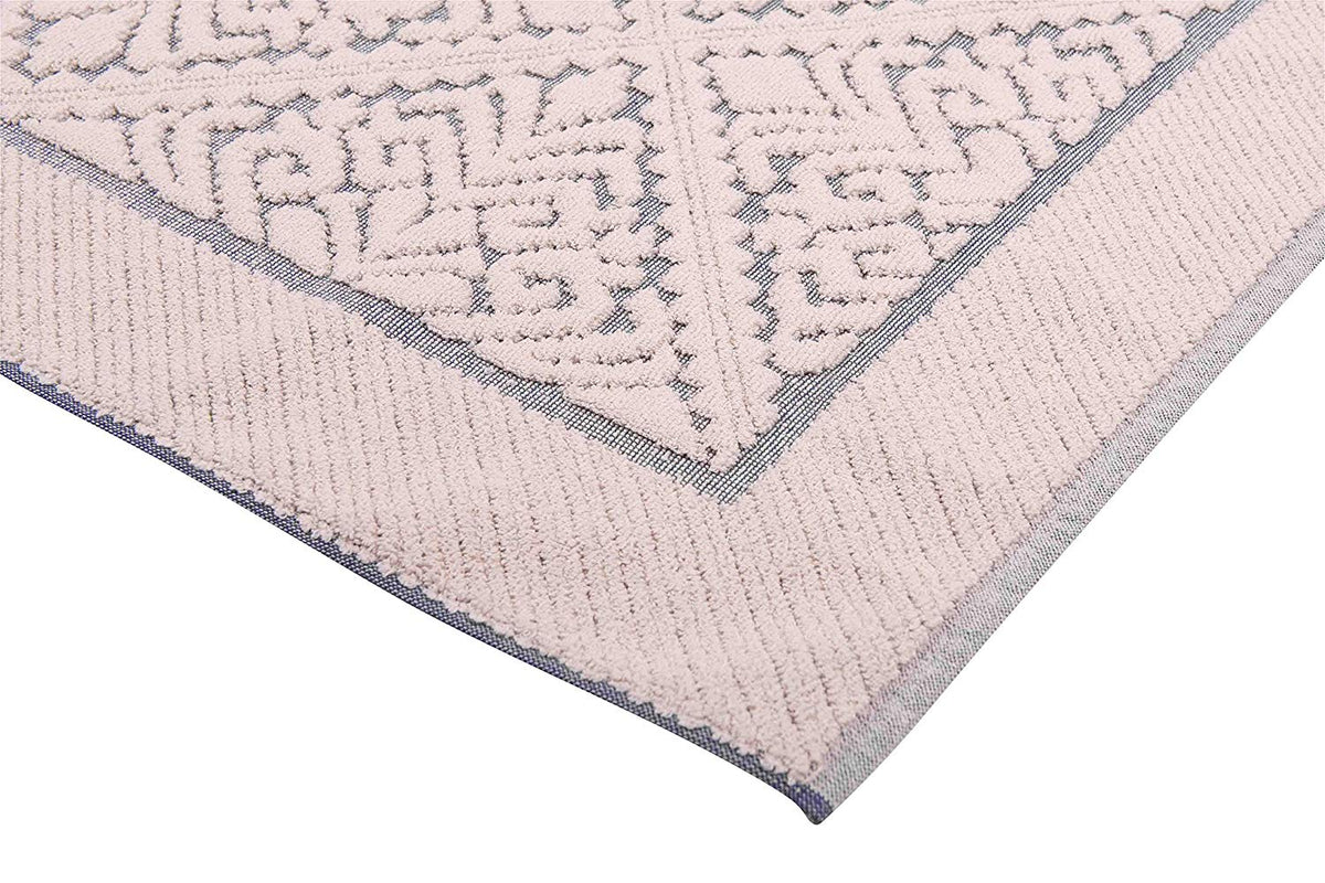 Tappeto Bagno in Cotone Assorbente | Decorazione Geometrica