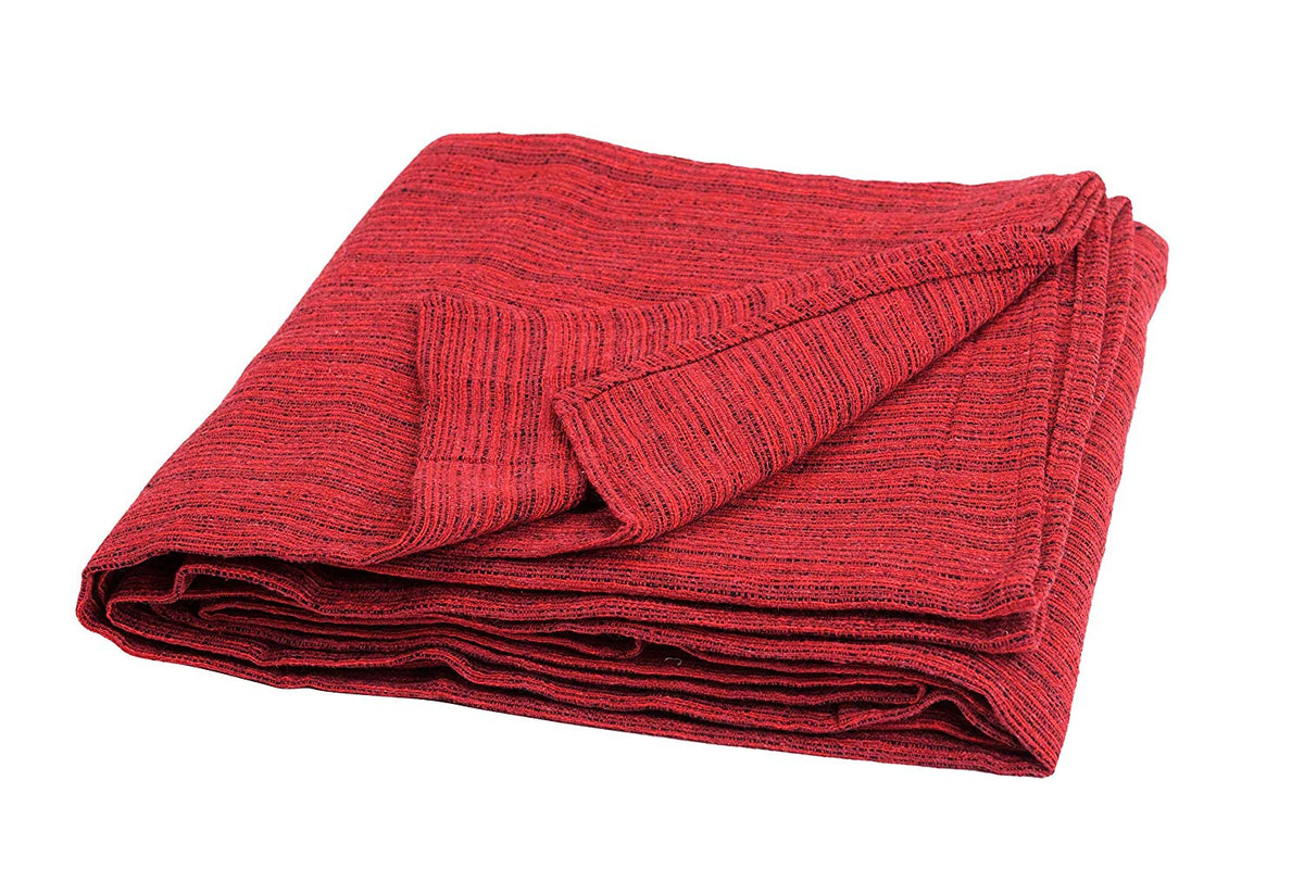 Telo Granfoulard Copriletto / Copridivano in Cotone a Tinta Unita