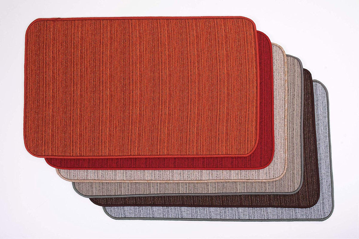 Tappeto Cucina Antiscivolo in Cotone con Colorazione Melange