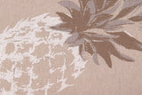 Granfoulard Copritutto in Cotone: Fantasia Ananas Beige