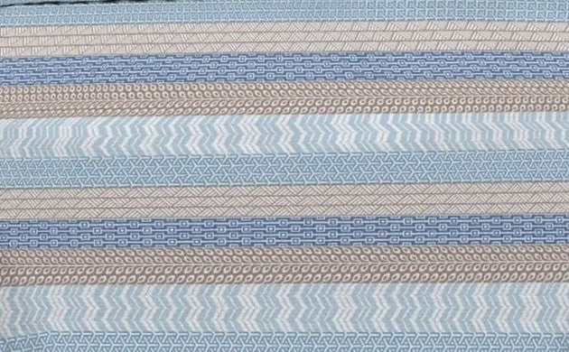 Lenzuolo Copriletto Estivo Cotone Piquet - Fantasia Geometrica