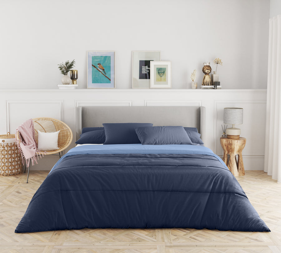 Piumone Invernale 360 gr/mq Made in Italy - Calda Trapunta Invernale Reversibile