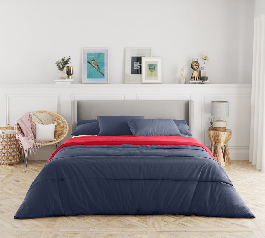 Piumone Invernale 360 gr/mq Made in Italy - Calda Trapunta Invernale Reversibile