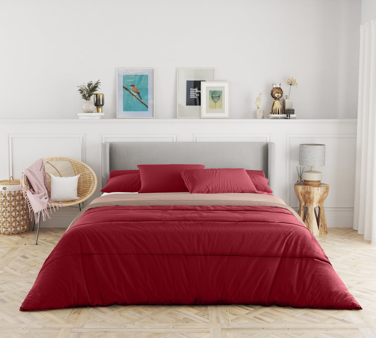 Piumone Invernale 360 gr/mq Made in Italy - Calda Trapunta Invernale Reversibile