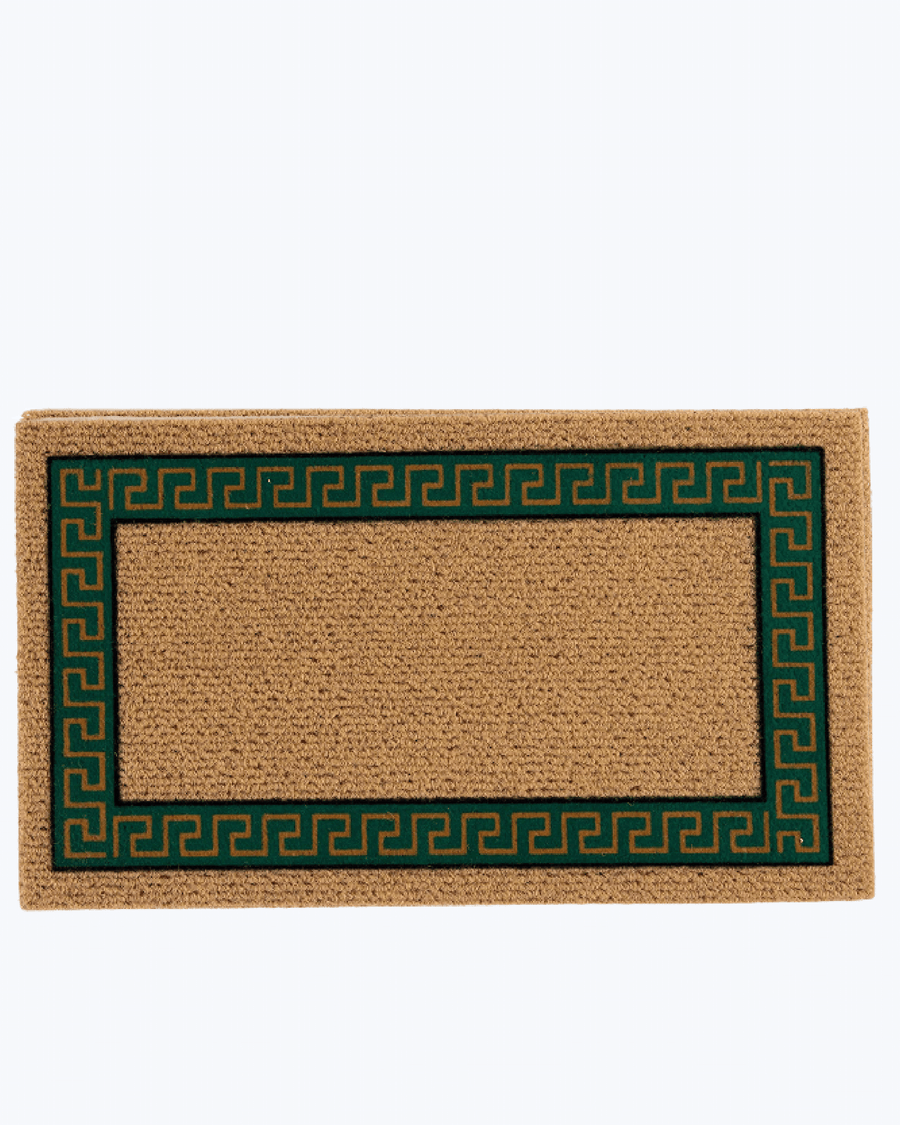 Zerbino Ingresso Casa - Verde 40x70 CM - Tappeto Asciugapassi Antiscivolo Per Interno o Esterno - Tappeto Ingresso Arredamento Casa