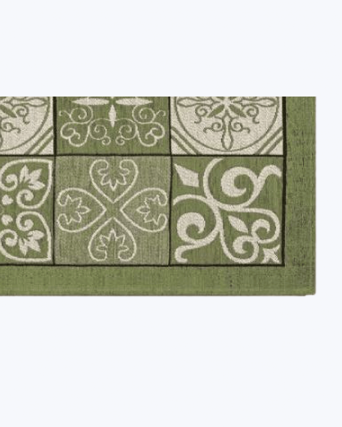 Tappeto Cucina Antimacchia e Antiscivolo | Fantasia a Maiolica