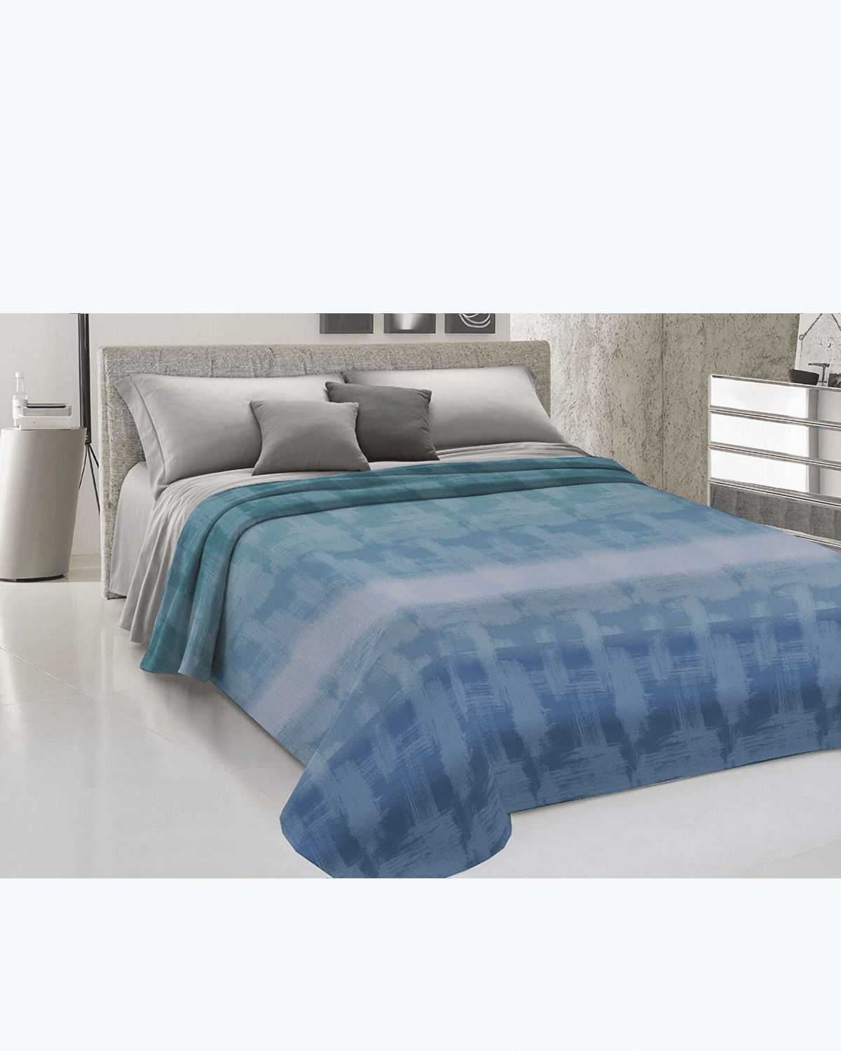 Lenzuolo Copriletto Estivo Cotone Piquet - Fantasia Arcobaleno