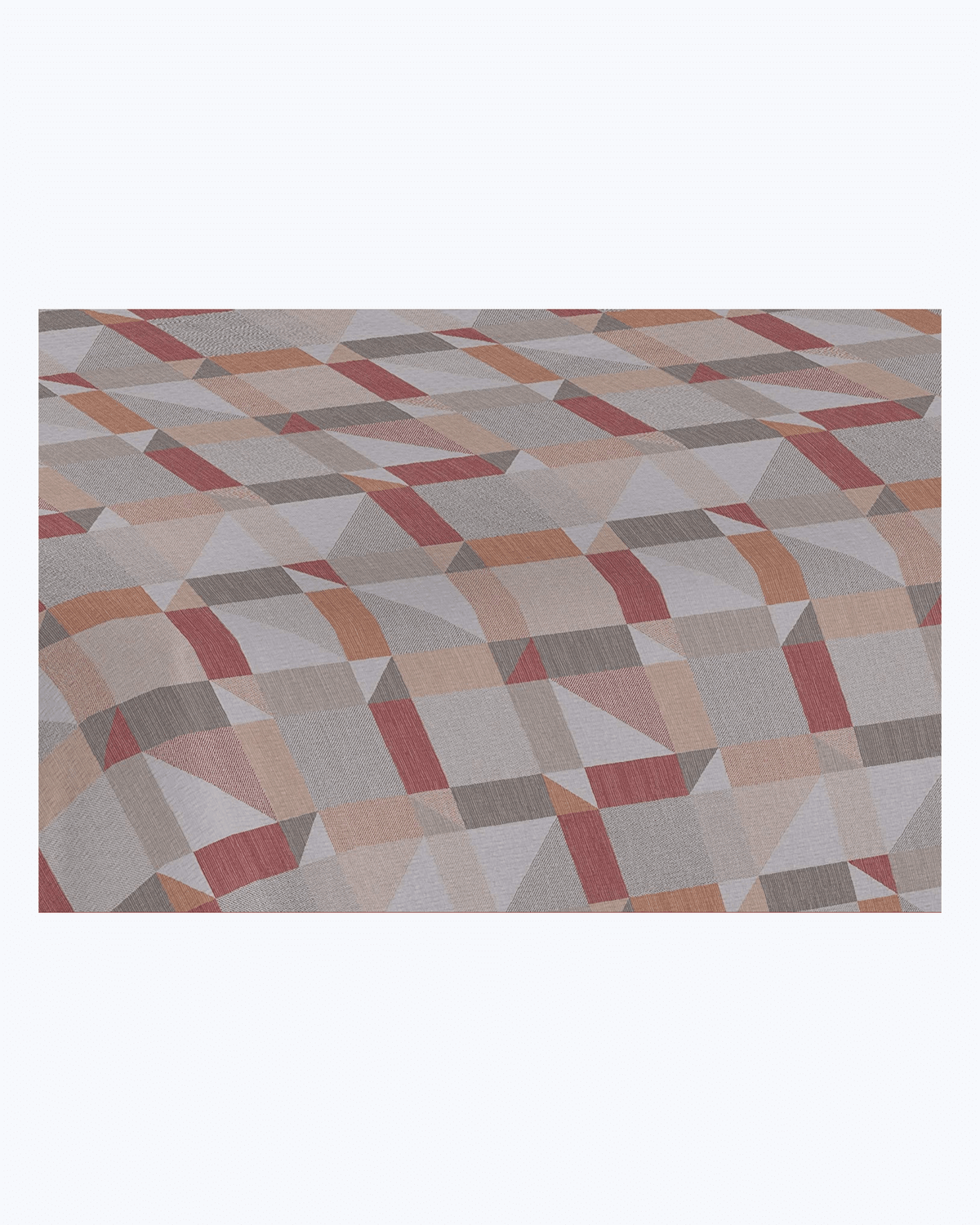 Lenzuolo Copriletto Estivo Cotone Piquet - Stampa Geometrica