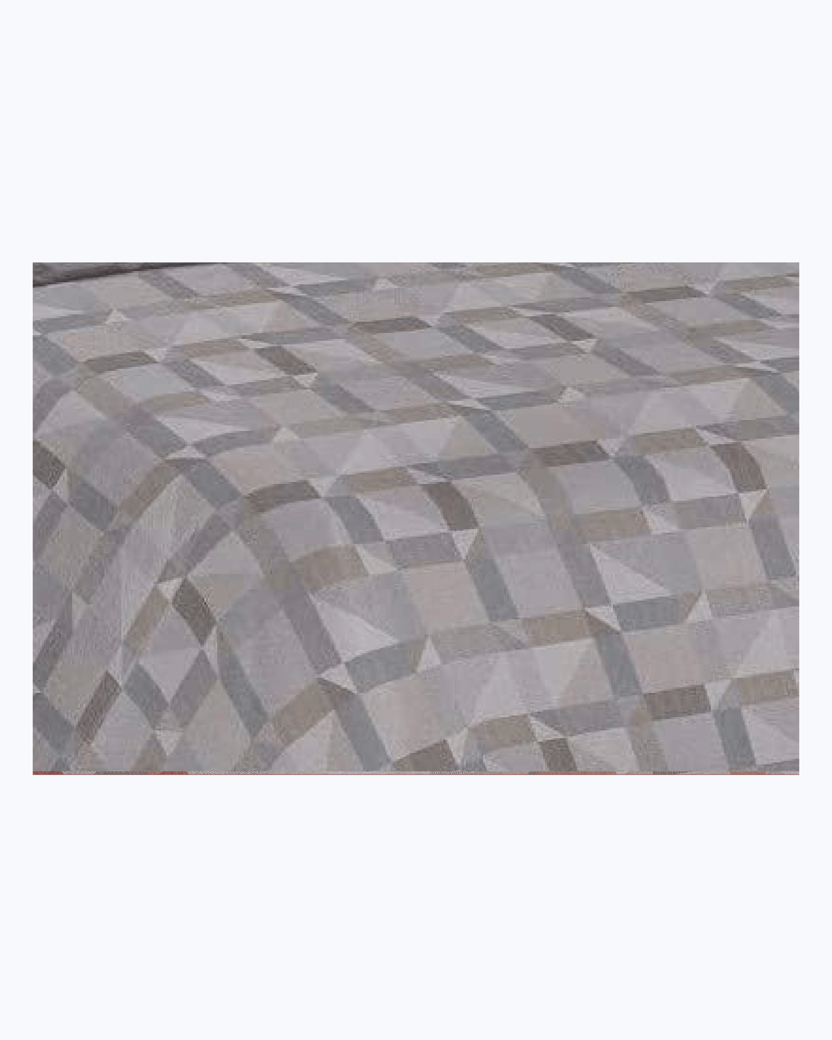 Lenzuolo Copriletto Estivo Cotone Piquet - Stampa Geometrica