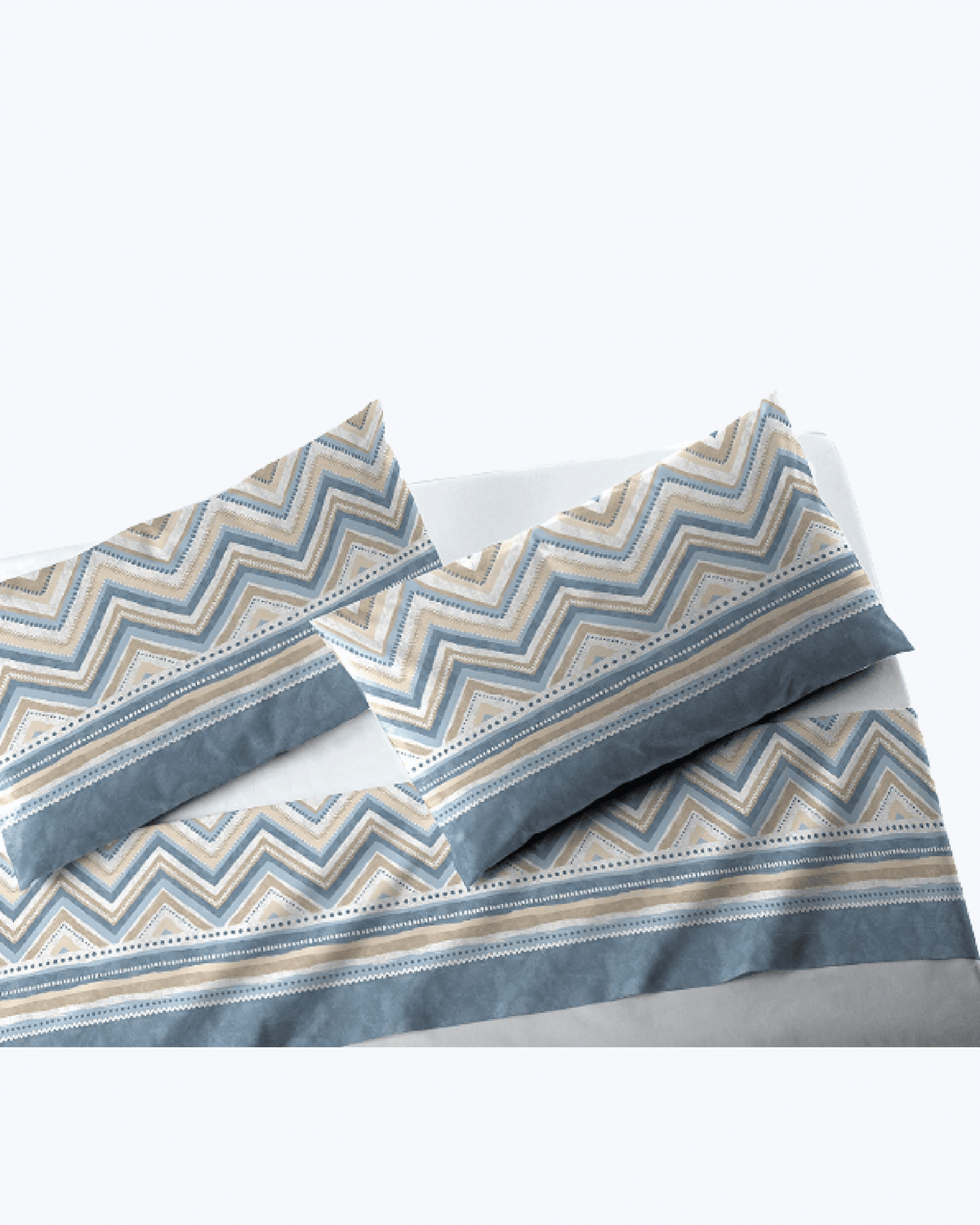 Set Lenzuola in Flanella di Cotone Completo Letto Autunno Inverno