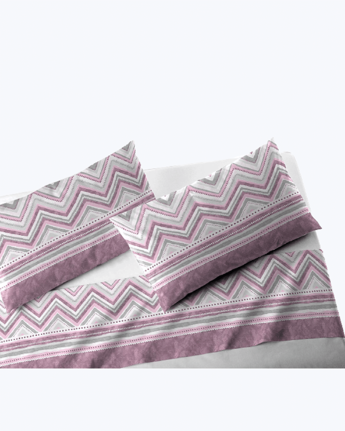 Set Lenzuola in Flanella di Cotone Completo Letto Autunno Inverno