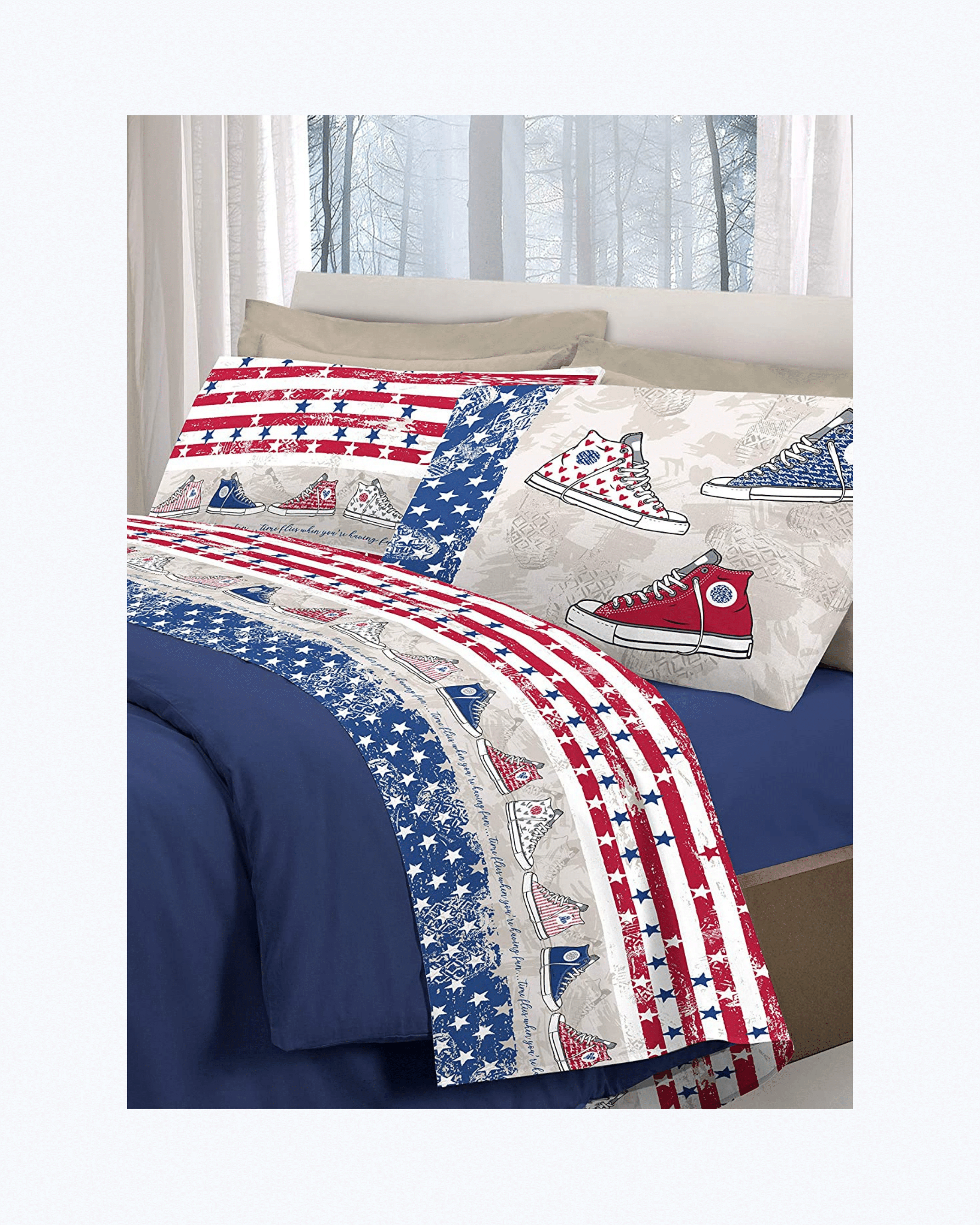 WDCOZY Set di biancheria per letto matrimoniale, con trapunta e 2 federe, avorio, leggero, morbido, sottile, per tutte le stagioni, 3 pezzi, 228,6 x 228,6 cm WDCOZY Set di biancheria per letto matrimoniale, con trapunta e 2 federe, avorio, leggero, morbido, sottile, per tutte le stagioni, 3 pezzi, 228,6 x 228,6 cm