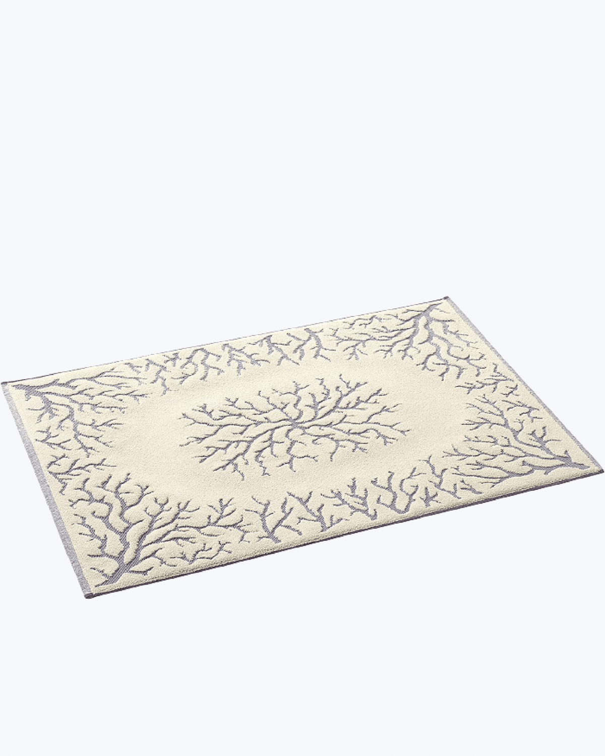 Tappeto Passatoia Antiscivolo per Cucina / Bagno | Fantasia Coralli Blu
