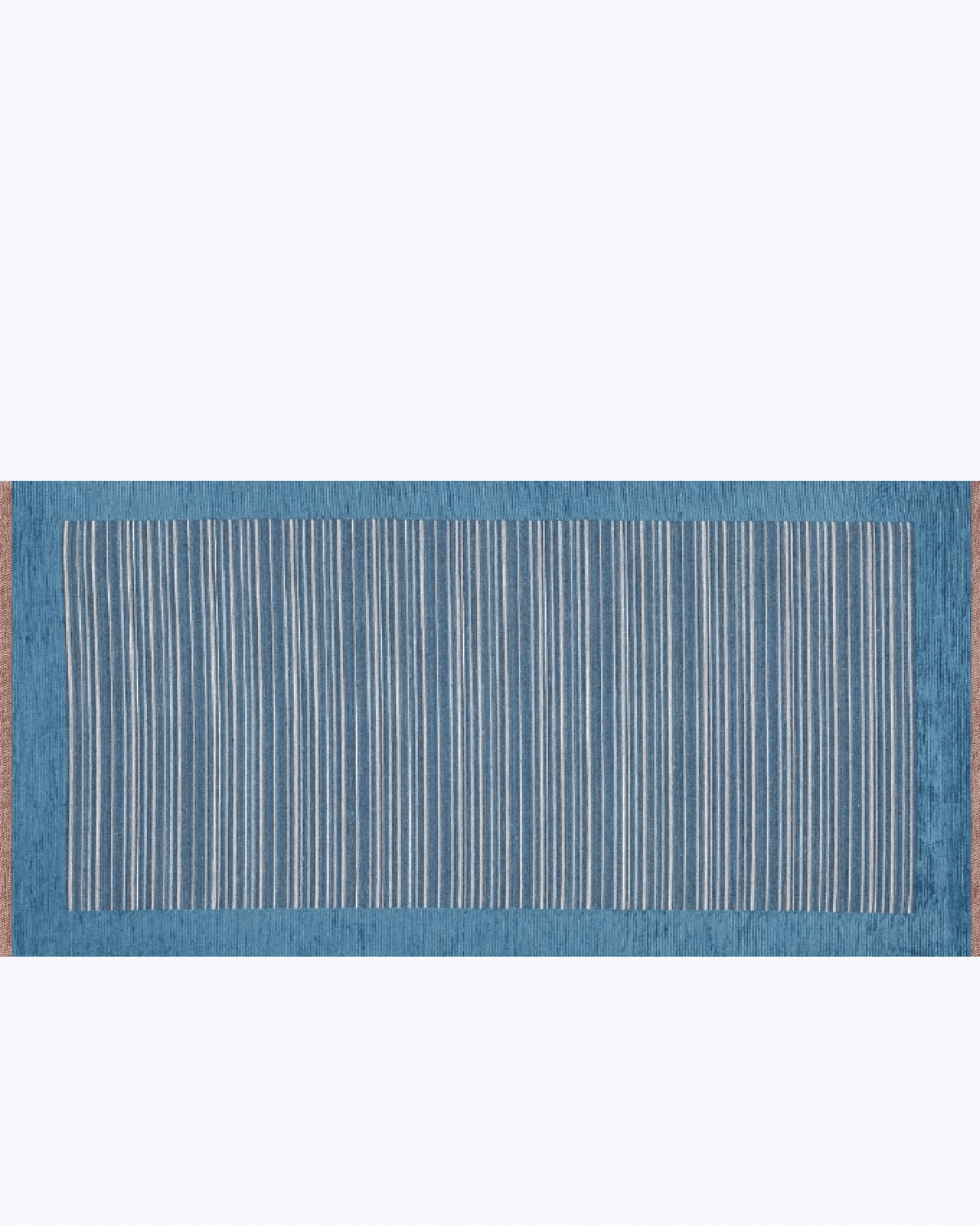 Tappeto Cucina Antimacchia e Antiscivolo | Fantasia a Tinta Unita Denim