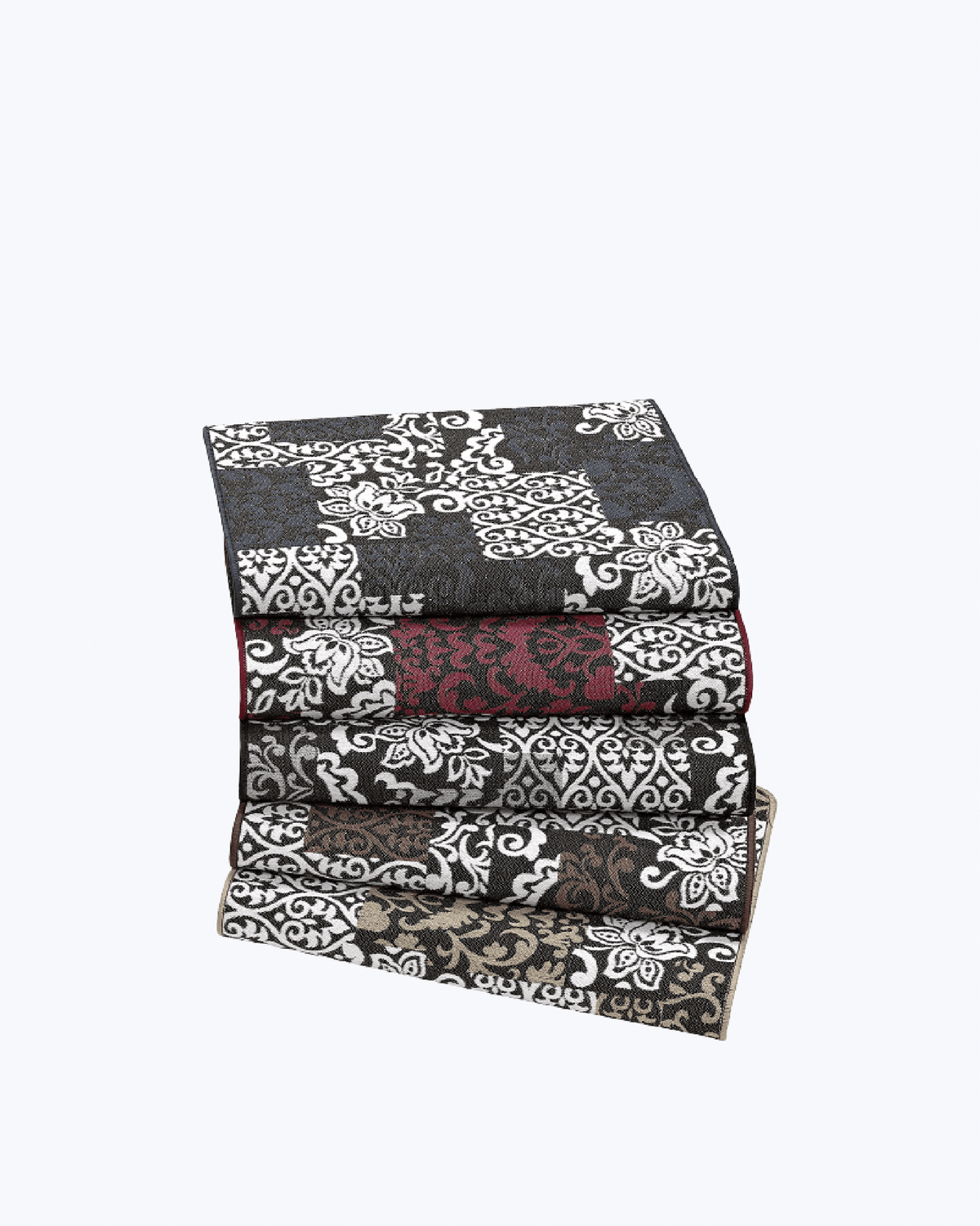 Tappeto Passatoia Antiscivolo per Cucina / Bagno | Fantasia a Patchwork