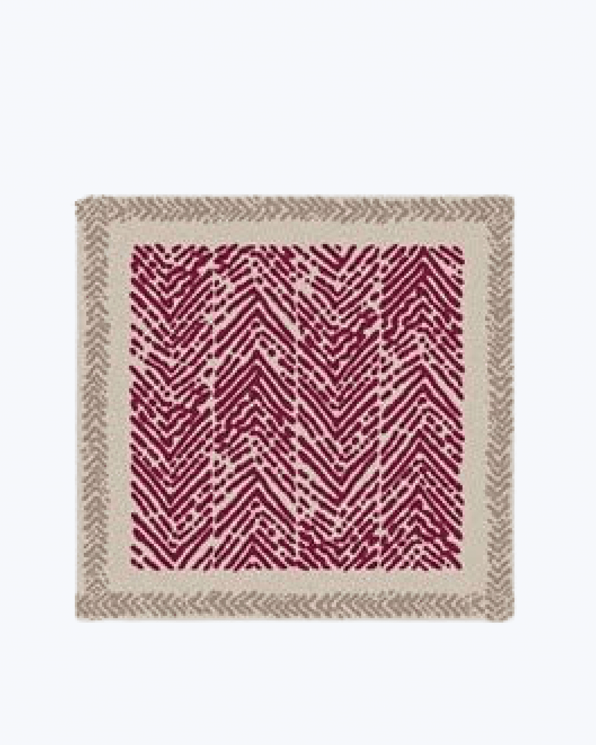 Copridivano e copripoltrona a quadri con lacci, beige o bordeaux