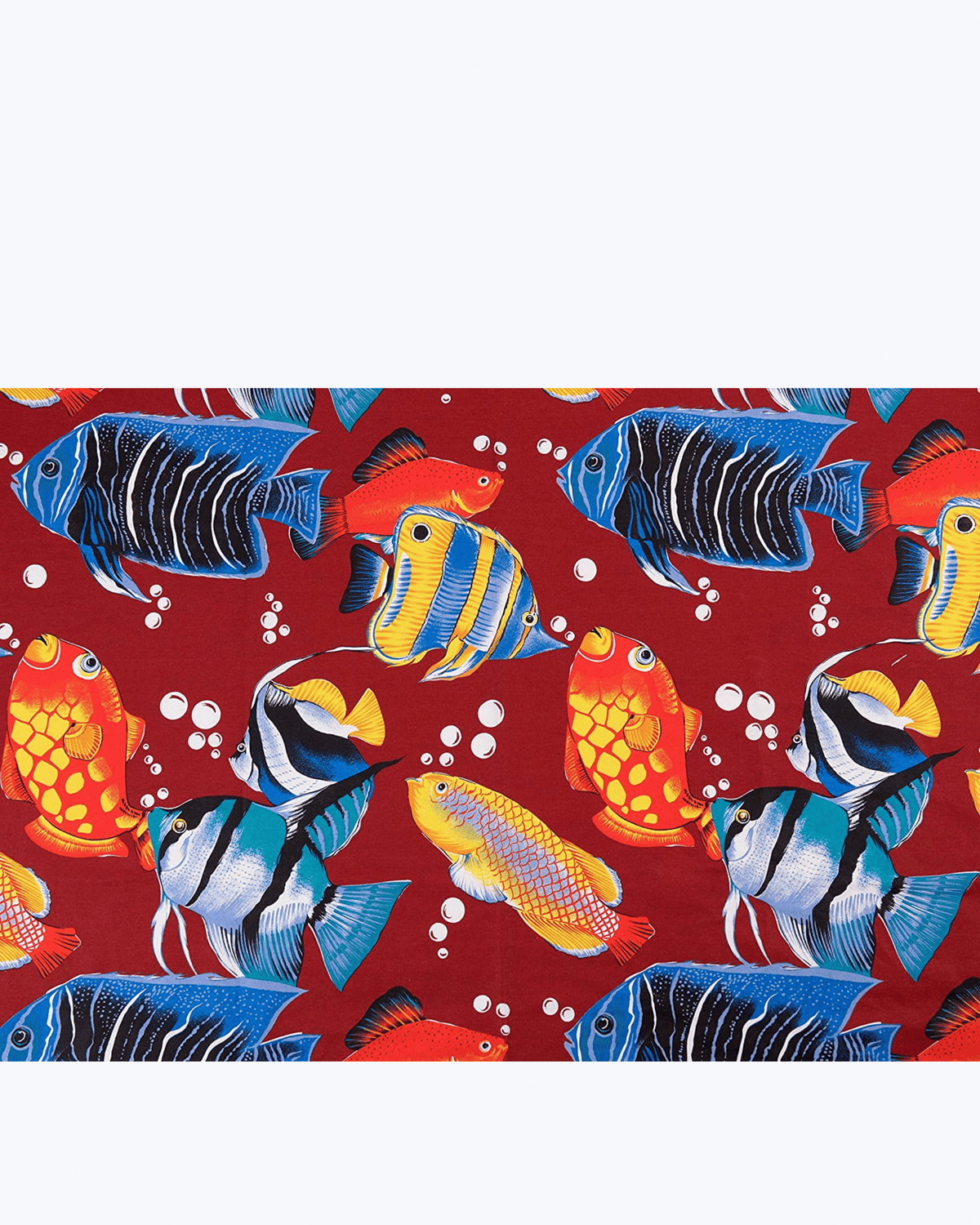 Copriletto Singolo Primaverile Estivo in Cotone - Coperta Letto Singola Cotone con Stampa Pesci Colorati