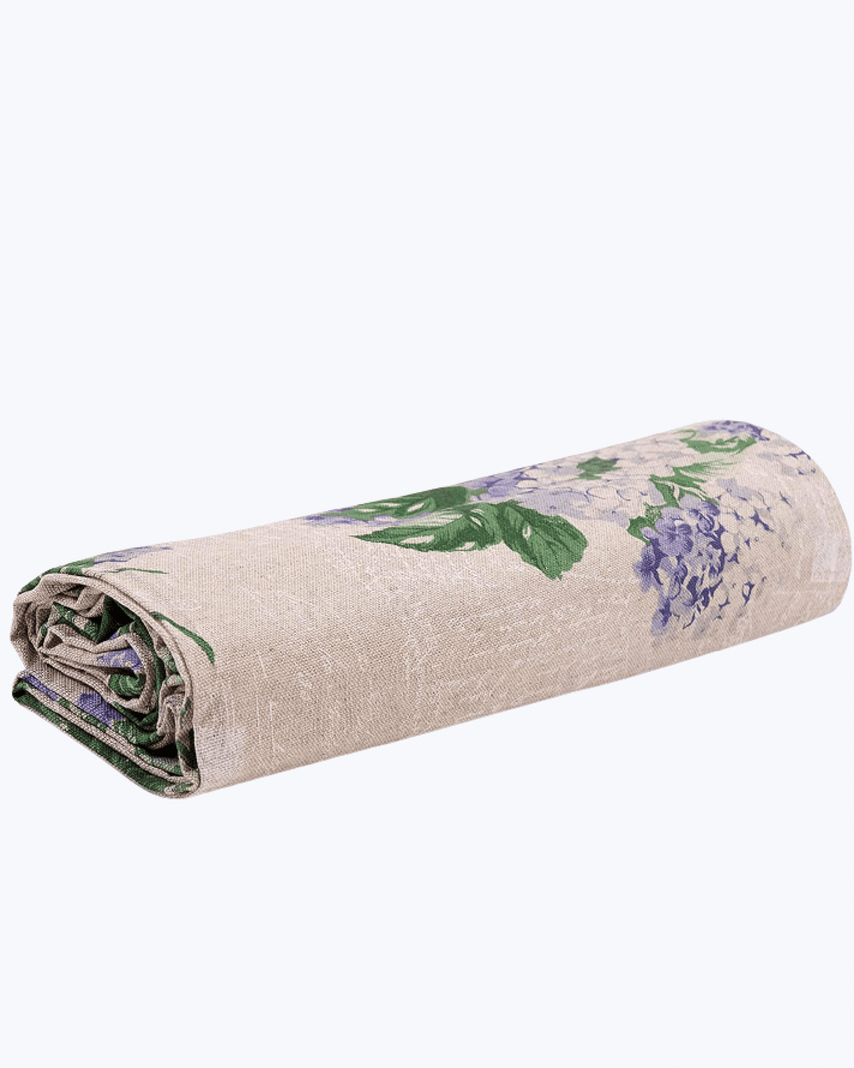 Telo Arredo Copritutto in Cotone con Ortensie - il Perfetto Copriletto o Copridivano