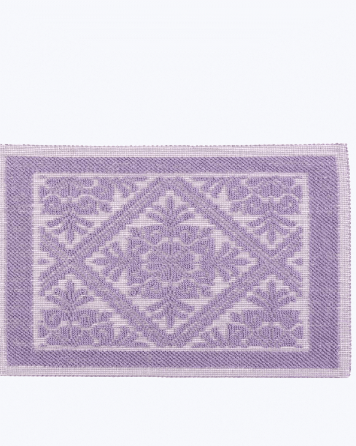 Tappeto Bagno in Cotone Assorbente Antiscivolo | Tappeto Sardo Lilla