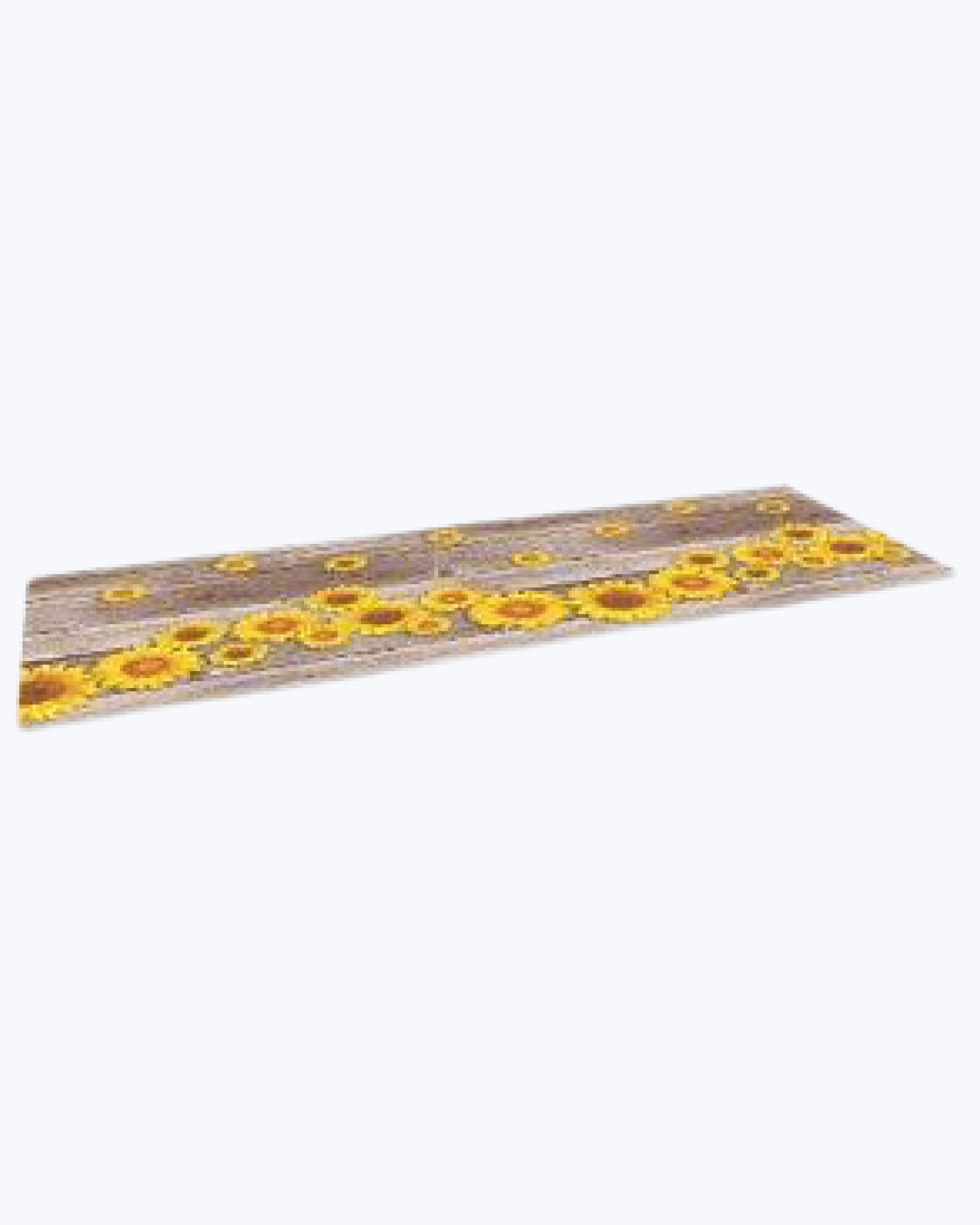 Tappeto Passatoia Antiscivolo e Antimacchia in PVC con Stampa Girasoli