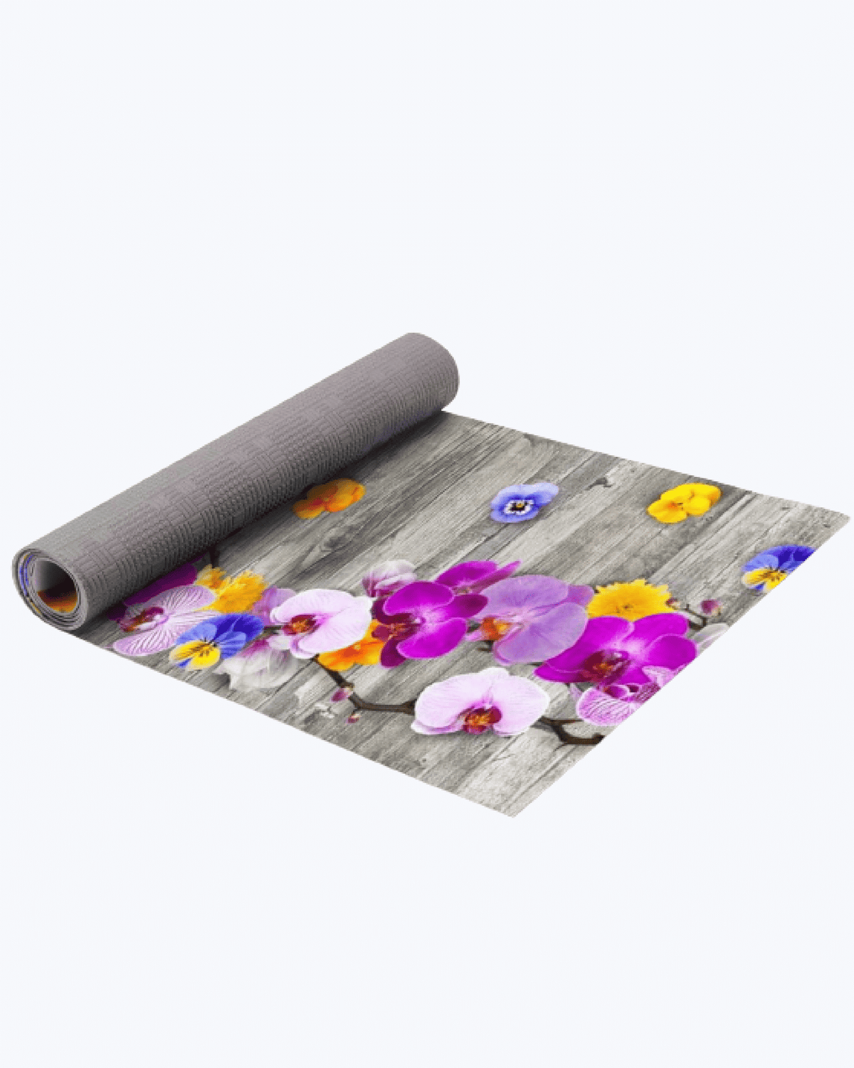 Tappeto Passatoia Antiscivolo e Antimacchia in PVC con Stampa Orchidea