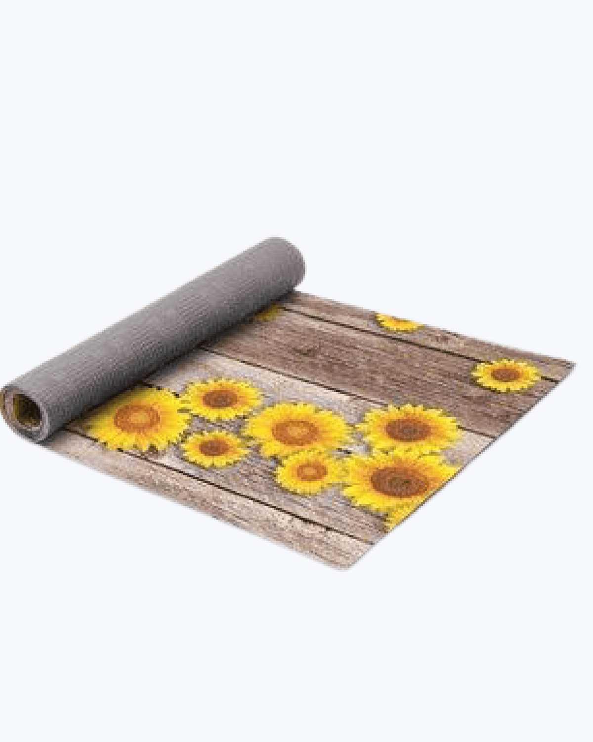 Tappeto Passatoia Antiscivolo e Antimacchia in PVC con Stampa Girasoli