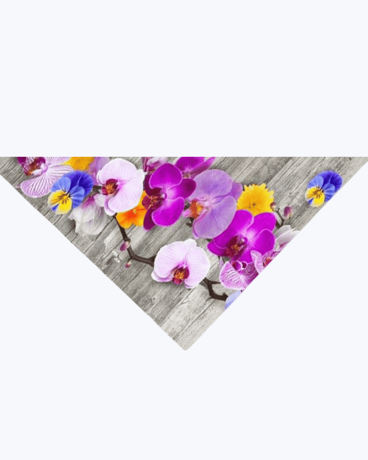 Tappeto Passatoia Antiscivolo e Antimacchia in PVC con Stampa Orchidea