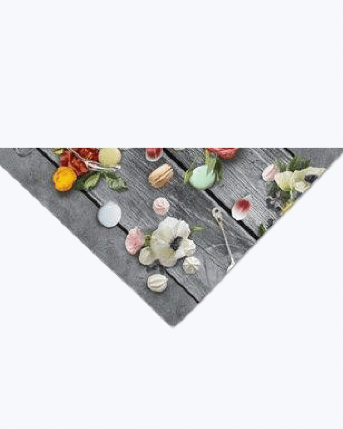 Tappeto Passatoia Antiscivolo e Antimacchia in PVC con Stampa Macarons