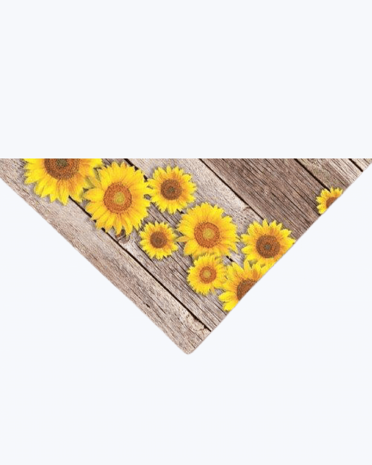 Tappeto Passatoia Antiscivolo e Antimacchia in PVC con Stampa Girasoli