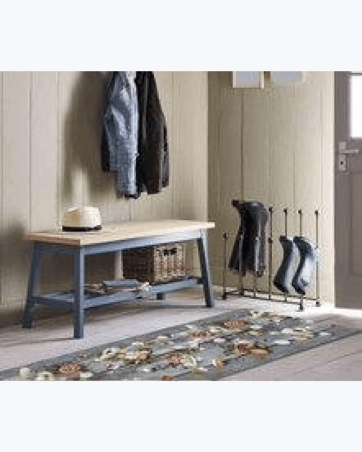 Tappeto Passatoia Antiscivolo e Antimacchia in PVC con Stampa Macarons